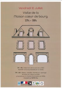 VISITE DE LA MAISON COEUR DE BOURG LE 12 JUILLET 2024